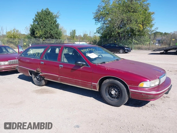 1995 Chevrolet Caprice with VIN 1G1BL82P5SR173805, listed as a IAAI auction lot 41678348 with 147,753 mi miles and . Bid and sale history available at DreamBid. Image 1.