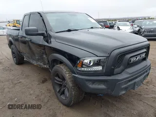 2021 Ram 1500 Classic Warlock with VIN 1C6RR7GG1MS505815, listed as a IAAI auction lot 41498811 with 91,884 mi miles. Bid and sale history available at carsss.com. Image 1.