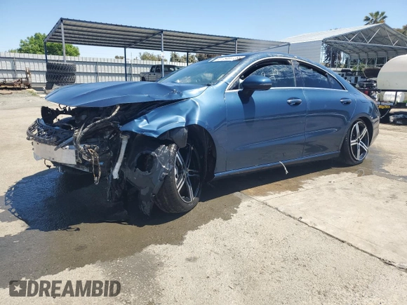 2023 Mercedes-Benz CLA 250 with VIN W1K5J4GB3PN328579, listed as a Copart auction lot 54697285 with Not Provided miles and Clean Title. Bid and sale history available at DreamBid. Image 1.