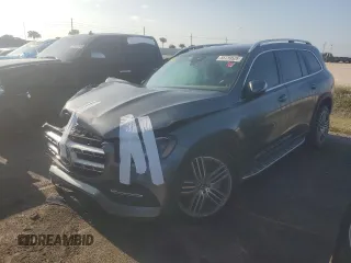 2020 Mercedes-Benz GLS 450 z VIN 4JGFF5KE4LA214594, wystawiony jako Copart lot #55739525 z przebiegiem 40 607 mil mil oraz Nie do naprawy • Non repairable. Historia ofert i sprzedaży dostępna na DreamBid. Obrazek 1.