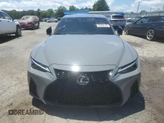 2024 Lexus IS 350 F Sport with VIN JTHGZ1B24R5080149, listed as a Copart auction lot 58098165 with 14,647 mi miles and Salvage title. Bid and sale history available at DreamBid. Image 5.