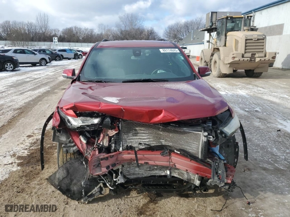 2022 Chevrolet Traverse LT Cloth with VIN 1GNEVGKW8NJ157091, listed as a Copart auction lot 89174845 with 34,154 mi miles and Non Repairable. Bid and sale history available at carsss.com. Image 5.