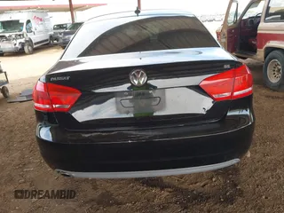 2012 Volkswagen Passat SE w/Sunroof with VIN 1VWBP7A3XCC020584, listed as a IAAI auction lot 41905793 with 138,642 mi miles. Bid and sale history available at carsss.com. Image 16.