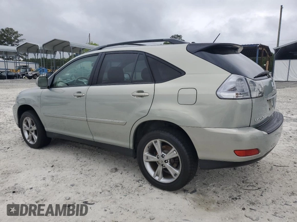 2007 Lexus RX 400h with VIN JTJGW31U872003692, listed as a Copart auction lot 54429045 with 250,873 mi miles and Clean Title. Bid and sale history available at DreamBid. Image 2.