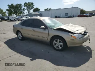 2000 Ford Taurus SES with VIN 1FAFP55S5YG260724, listed as a Copart auction lot 53583535 with Not Provided miles and Salvage Title. Bid and sale history available at DreamBid. Image 4.