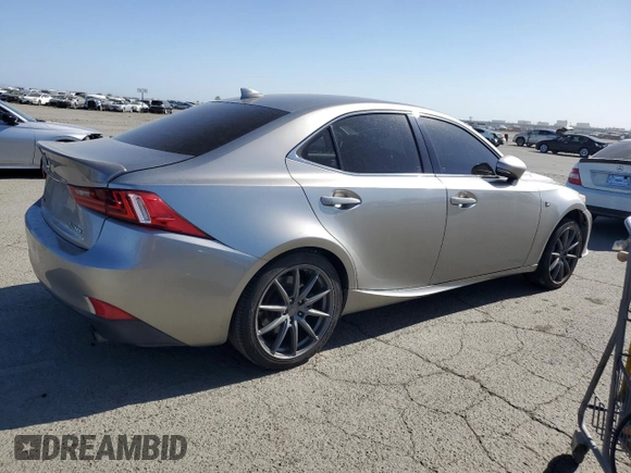 2016 Lexus IS 200t with VIN JTHBA1D23G5020035, listed as a Copart auction lot 55495915 with 118,816 mi miles and Salvage title. Bid and sale history available at DreamBid. Image 3.