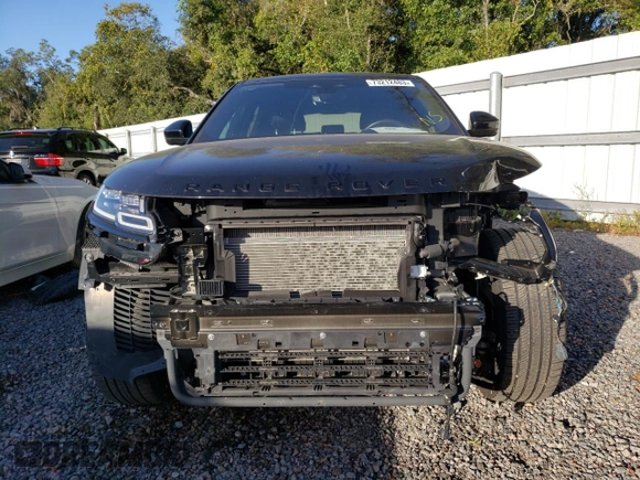 2021 Land Rover Range Rover Velar S with VIN SALYJ2EX6MA307411, listed as a Copart auction lot 79026033 with 18,821 mi miles. Bid and sale history available at carsss.com. Image 5.