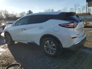 2017 Nissan Murano Platinum with VIN 5N1AZ2MH9HN146624, listed as a Copart auction lot 88092515 with 95,129 mi miles and Salvage Title. Bid and sale history available at carsss.com. Image 2.