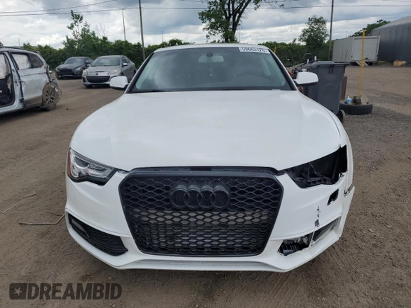 2016 Audi A5 Premium with VIN WAUD2AFR4GA008613, listed as a Copart auction lot 59663125 with 119,525 mi miles and Salvage title. Bid and sale history available at DreamBid. Image 5.