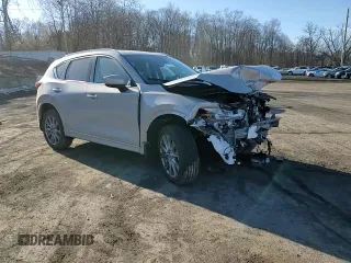 2025 Mazda CX-5 2.5 S Premium Plus Package with VIN JM3KFBEM7S0562230, listed as a Copart auction lot 47517835 with 0 mi miles and Salvage Title. Bid and sale history available at carsss.com. Image 11.