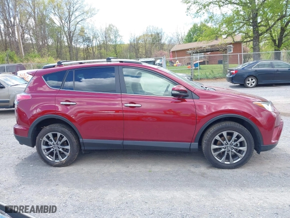 2018 Toyota RAV4 Limited with VIN JTMDFREV0JD240717, listed as a IAAI auction lot 42016016 with 37,043 mi miles. Bid and sale history available at carsss.com. Image 13.