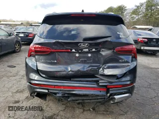 2022 Hyundai Santa Fe Calligraphy with VIN 5NMS54AL7NH411882, listed as a Copart auction lot 85876934 with 52,978 mi miles and Salvage Title. Bid and sale history available at carsss.com. Image 6.