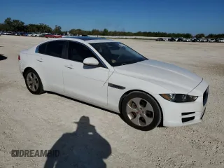 2017 Jaguar XE 20d with VIN SAJAR4BN1HCP12197, listed as a Copart auction lot 81550104 with 107,496 mi miles and Non Repairable. Bid and sale history available at carsss.com. Image 4.