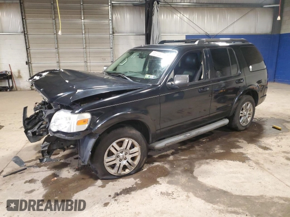 2010 Ford Explorer Limited with VIN 1FMEU7F81AUA85646, listed as a Copart auction lot 85372824 with 116,386 mi miles and Salvage Title. Bid and sale history available at carsss.com. Image 1.