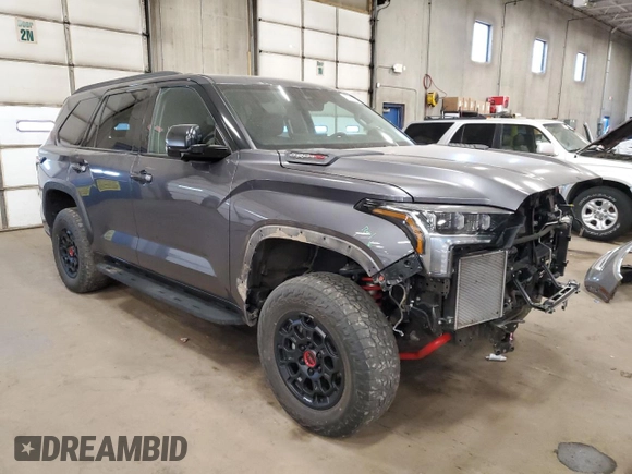 2023 Toyota Sequoia SR5 with VIN 7SVAAABA1PX011271, listed as a Copart auction lot 47360784 with 19,808 mi miles. Bid and sale history available at carsss.com. Image 4.