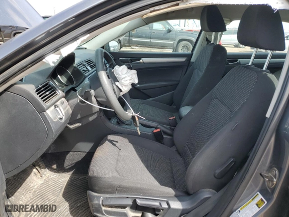 2016 Volkswagen Passat 1.8T S with VIN 1VWAS7A34GC066038, listed as a Copart auction lot 50570855 with 82,827 mi miles and Salvage Title. Bid and sale history available at carsss.com. Image 7.