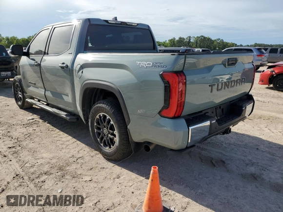 2023 Toyota Tundra 2WD SR5 with VIN 5TFLA5AB6PX024909, listed as a Copart auction lot 69022264 with 23,334 mi miles and Salvage Title. Bid and sale history available at carsss.com. Image 2.
