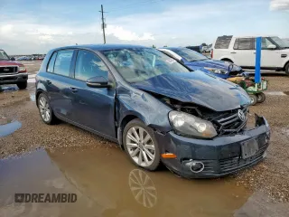 2014 Volkswagen Golf TDI w/Sunroof & Nav с VIN WVWDM7AJ2EW000544, выставлен на аукционе Copart как лот 59343995 с пробегом 128 421 миль миль и Списание • Salvage title. История ставок и продаж доступна на DreamBid. Изображение 4.
