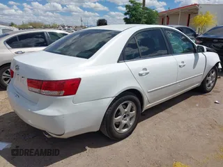 2006 Hyundai Sonata GLS with VIN 5NPEU46F06H147783, listed as a IAAI auction lot 42046284 with 164,416 mi miles and . Bid and sale history available at DreamBid. Image 4.