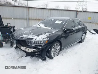 2018 Acura RLX w/Technology Pkg with VIN JH4KC1F53JC001103, listed as a IAAI auction lot 41285641 with 163,850 mi miles. Bid and sale history available at carsss.com. Image 2.
