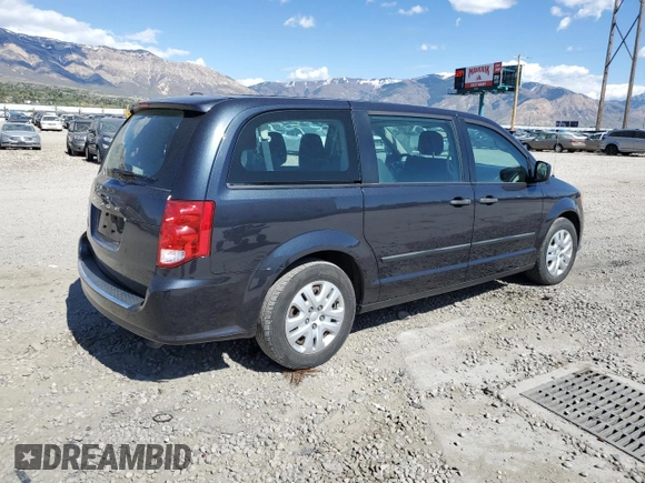 2014 Dodge Grand Caravan American Value with VIN 2C4RDGBG2ER361449, listed as a Copart auction lot 54940615 with 85,012 mi miles and Salvage Title. Bid and sale history available at DreamBid. Image 3.