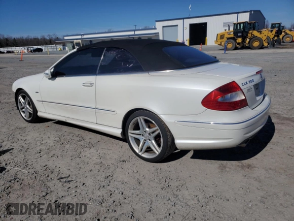 2009 Mercedes-Benz CLK 350 z VIN WDBTK56F99T103850, wystawiony jako Copart lot #45196015 z przebiegiem 125 692 mil mil oraz Szkoda całkowita • Salvage title. Historia ofert i sprzedaży dostępna na DreamBid. Obrazek 2.