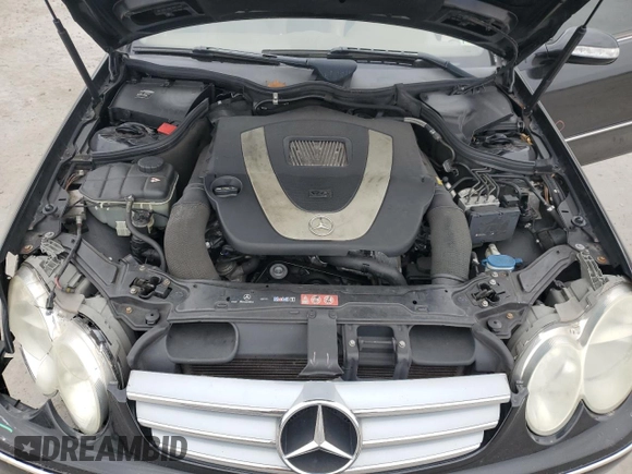 2009 Mercedes-Benz CLK 350 with VIN WDBTJ56H79F268881, listed as a Copart auction lot 79598644 with 147,088 mi miles and Salvage Title. Bid and sale history available at DreamBid. Image 11.