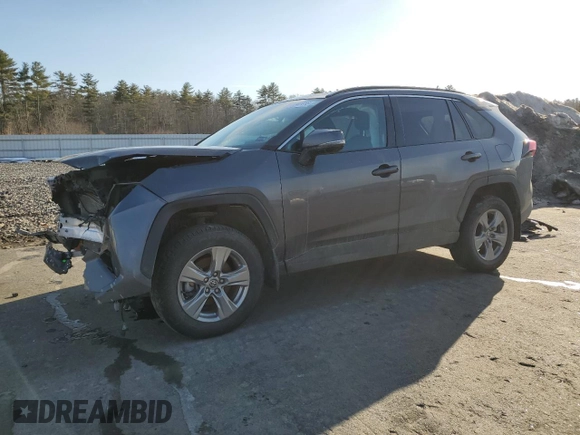 2024 Toyota RAV4 XLE with VIN 2T3P1RFV0RC449191, listed as a Copart auction lot 47747415 with 20,185 mi miles and Salvage Title. Bid and sale history available at DreamBid. Image 1.