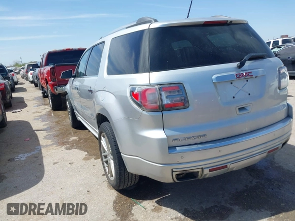 2014 GMC Acadia Denali z VIN 1GKKRTKD0EJ192610, wystawiony jako IAAI lot #41819095 z przebiegiem 121 075 mil mil oraz . Historia ofert i sprzedaży dostępna na DreamBid. Obrazek 3.