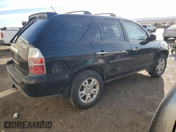 2004 Acura MDX Touring Pkg with VIN 2HNYD18654H514301, listed as a Copart auction lot 48808425 with 202,422 mi miles and Salvage Title. Bid and sale history available at carsss.com. Image 3.
