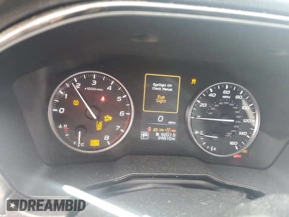 2024 Subaru Legacy Premium with VIN 4S3BWAF60R3021015, listed as a Copart auction lot 62775875 with 24,810 mi miles and Salvage title. Bid and sale history available at DreamBid. Image 9.