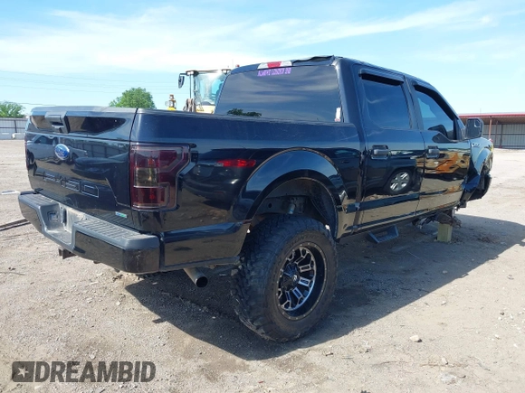 2019 Ford F-150 XL with VIN 1FTEW1EP2KFC91620, listed as a IAAI auction lot 42092443 with 89,305 mi miles and . Bid and sale history available at DreamBid. Image 4.