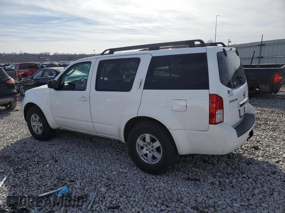 2008 Nissan Pathfinder SE with VIN 5N1AR18U58C616242, listed as a Copart auction lot 43702815 with 206,695 mi miles and Salvage Title. Bid and sale history available at carsss.com. Image 2.