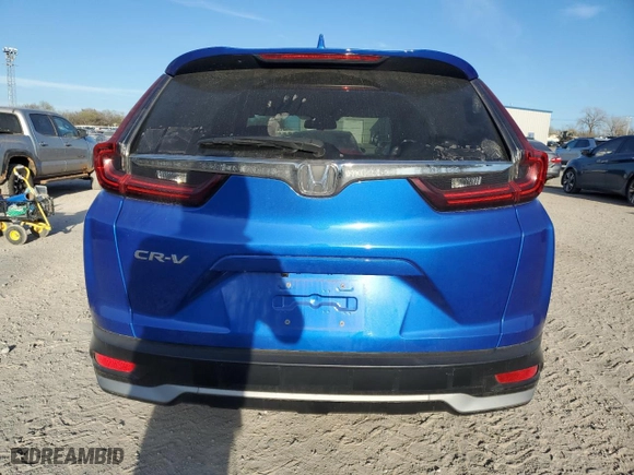 2021 Honda CR-V EX-L with VIN 7FARW1H8XME012237, listed as a Copart auction lot 49574025 with 21,275 mi miles and Salvage Title. Bid and sale history available at carsss.com. Image 6.