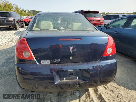 2009 Pontiac G6 w/1SA *Ltd Avail* with VIN 1G2ZG57B794213044, listed as a Copart auction lot 70571324 with 89,415 mi miles and Salvage Title. Bid and sale history available at carsss.com. Image 6.