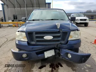 2008 Ford F-150 XL with VIN 1FTRF12W28KE94083, listed as a Copart auction lot 44202045 with 154,396 mi miles and Salvage title. Bid and sale history available at DreamBid. Image 5.
