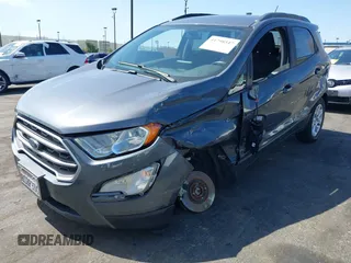2020 Ford EcoSport SE with VIN MAJ3S2GE9LC349493, listed as a IAAI auction lot 41798547 with 42,946 mi miles. Bid and sale history available at carsss.com. Image 19.