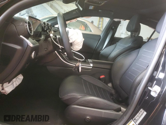 2024 Mercedes-Benz C 43 AMG with VIN W1KAF8HB9RR220405, listed as a Copart auction lot 45604455 with 3,874 mi miles and Salvage title. Bid and sale history available at DreamBid. Image 7.