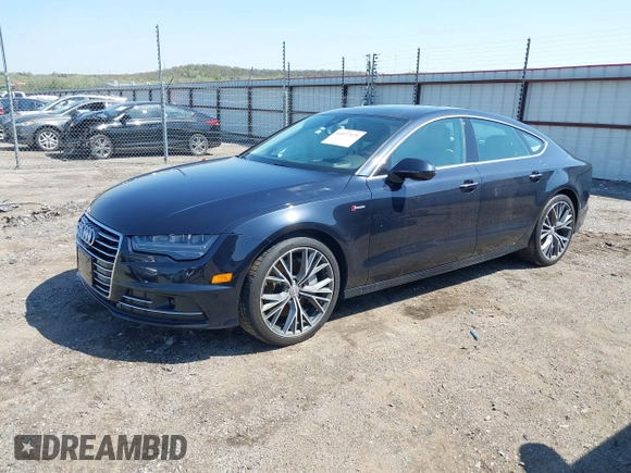 2017 Audi A7 Prestige with VIN WAU22AFC5HN097458, listed as a IAAI auction lot 41977575 with 60,373 mi miles. Bid and sale history available at carsss.com. Image 17.