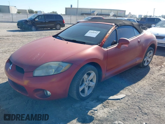 2007 Mitsubishi Eclipse GS with VIN 4A3AL25F87E001931, listed as a IAAI auction lot 41459342 with 100,112 mi miles and . Bid and sale history available at DreamBid. Image 2.