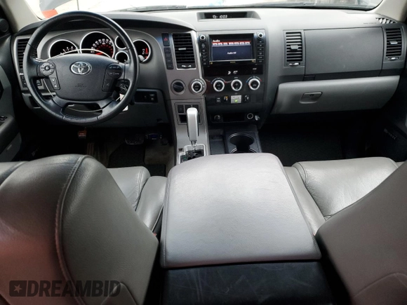 2011 Toyota Sequoia Limited with VIN 5TDJY5G18BS052713, listed as a Copart auction lot 82001234 with 228,709 mi miles and Salvage Title. Bid and sale history available at carsss.com. Image 8.