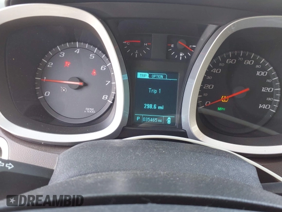 2014 Chevrolet Equinox LT with VIN 1GNALCEK8EZ129945, listed as a IAAI auction lot 41844305 with 35,465 mi miles. Bid and sale history available at carsss.com. Image 7.