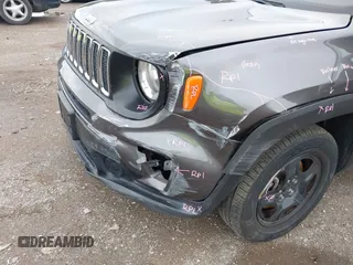 2019 Jeep Renegade Sport with VIN ZACNJAAB3KPK17836, listed as a IAAI auction lot 42351057 with 52,318 mi miles and . Bid and sale history available at DreamBid. Image 6.
