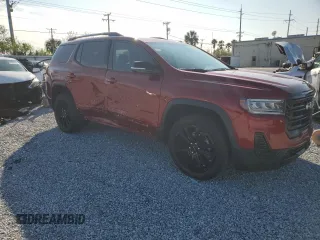 2023 GMC Acadia SLT with VIN 1GKKNML44PZ195823, listed as a Copart auction lot 88815135 with 34,797 mi miles and Salvage Title. Bid and sale history available at DreamBid. Image 4.