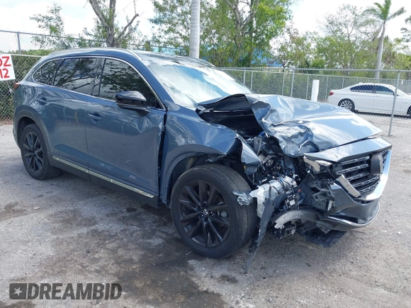 2021 Mazda CX-9 Carbon Edition with VIN JM3TCADY3M0517722, listed as a IAAI auction lot 41951164 with 43,868 mi miles and . Bid and sale history available at carsss.com. Image 1.