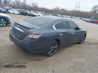 2012 Nissan Maxima S with VIN 1N4AA5AP5CC820819, listed as a IAAI auction lot 41918315 with 166,473 mi miles and . Bid and sale history available at DreamBid. Image 4.