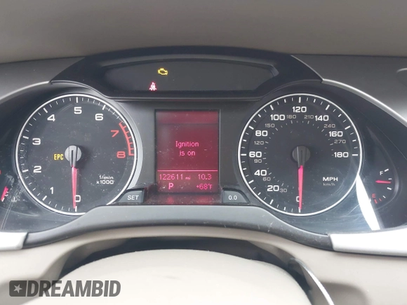 2011 Audi A4 Premium z VIN WAUBFAFL8BN047763, wystawiony jako IAAI lot #42283107 z przebiegiem 122 611 mil mil oraz . Historia ofert i sprzedaży dostępna na DreamBid. Obrazek 7.