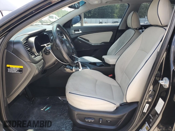 2015 Kia Optima EX with VIN KNAGN4AD6F5084858, listed as a Copart auction lot 63825375 with 142,241 mi miles and Salvage title. Bid and sale history available at DreamBid. Image 7.