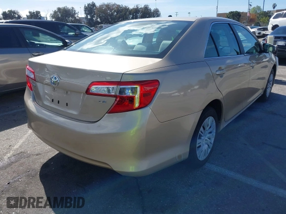 2012 Toyota Camry L with VIN 4T4BF1FK5CR166390, listed as a IAAI auction lot 41583205 with 103,659 mi miles. Bid and sale history available at carsss.com. Image 4.