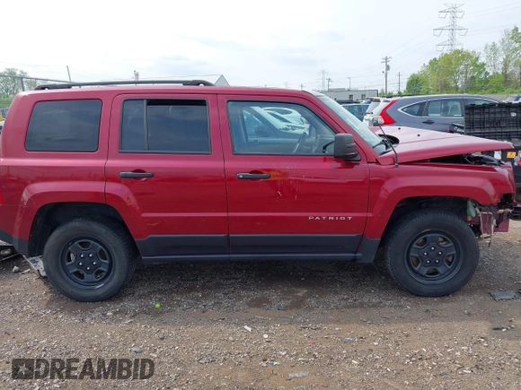 2017 Jeep Patriot 75th Anniversary with VIN 1C4NJRBB2HD153778, listed as a IAAI auction lot 42123066 with 66,849 mi miles and . Bid and sale history available at carsss.com. Image 14.